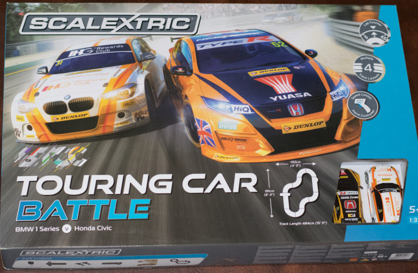 Scalextric btcc touring car cheap battle set